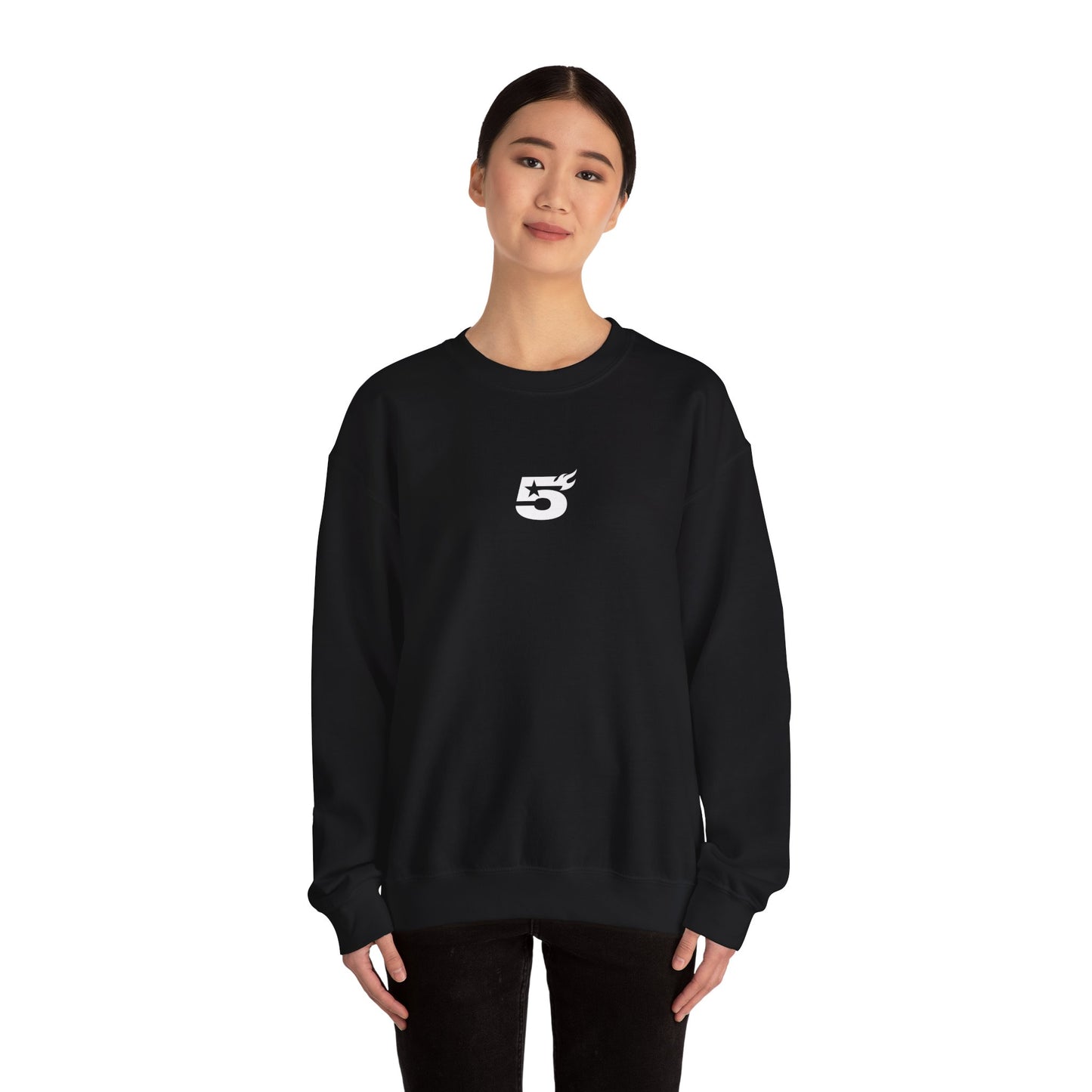 God Has My Back Crewneck Sweatshirt - Inspirational Gospel Streetwear